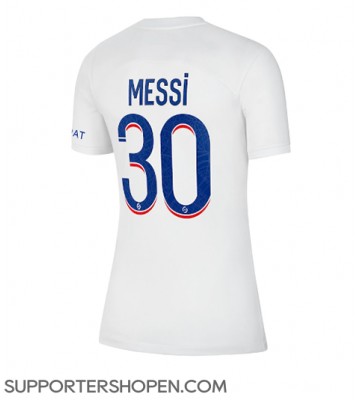 Paris Saint-Germain Lionel Messi #30 Tredje Matchtröja Dam 2022-23 Kortärmad